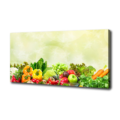 Tableau imprimé sur toile Légumes