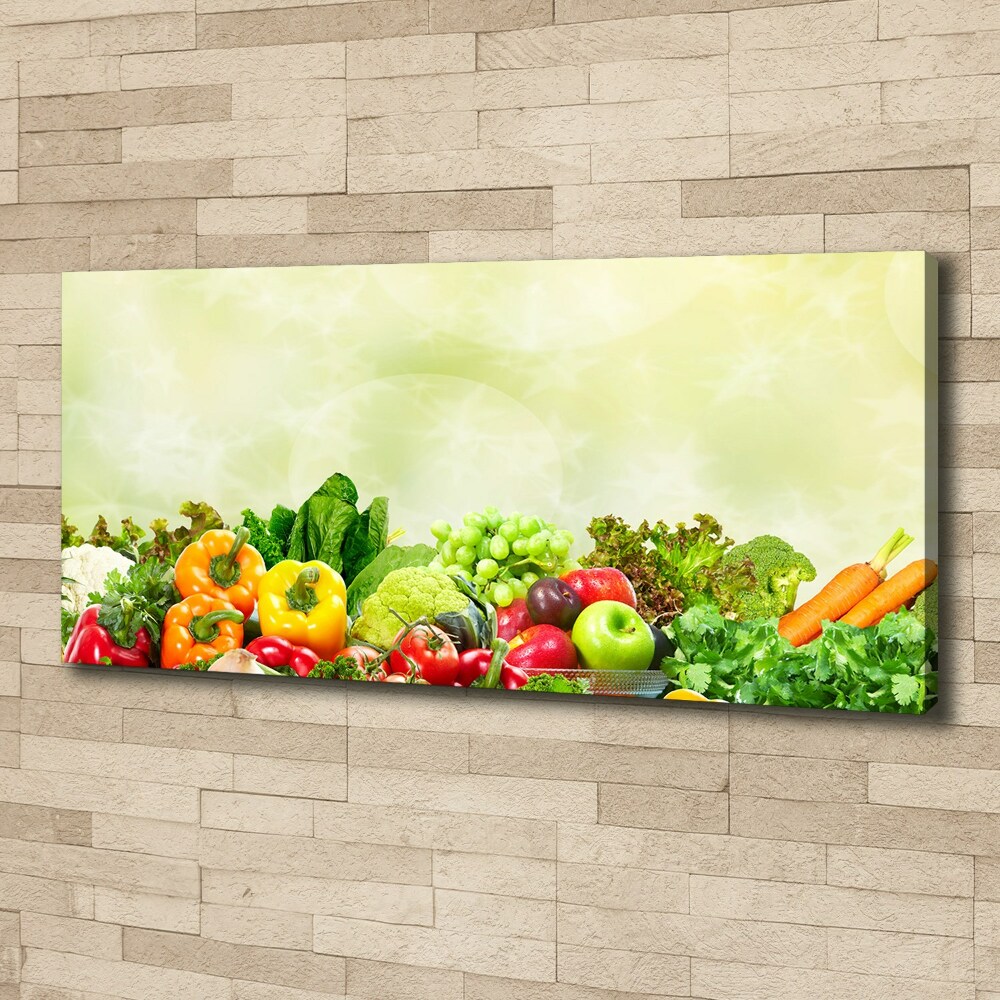 Tableau imprimé sur toile Légumes