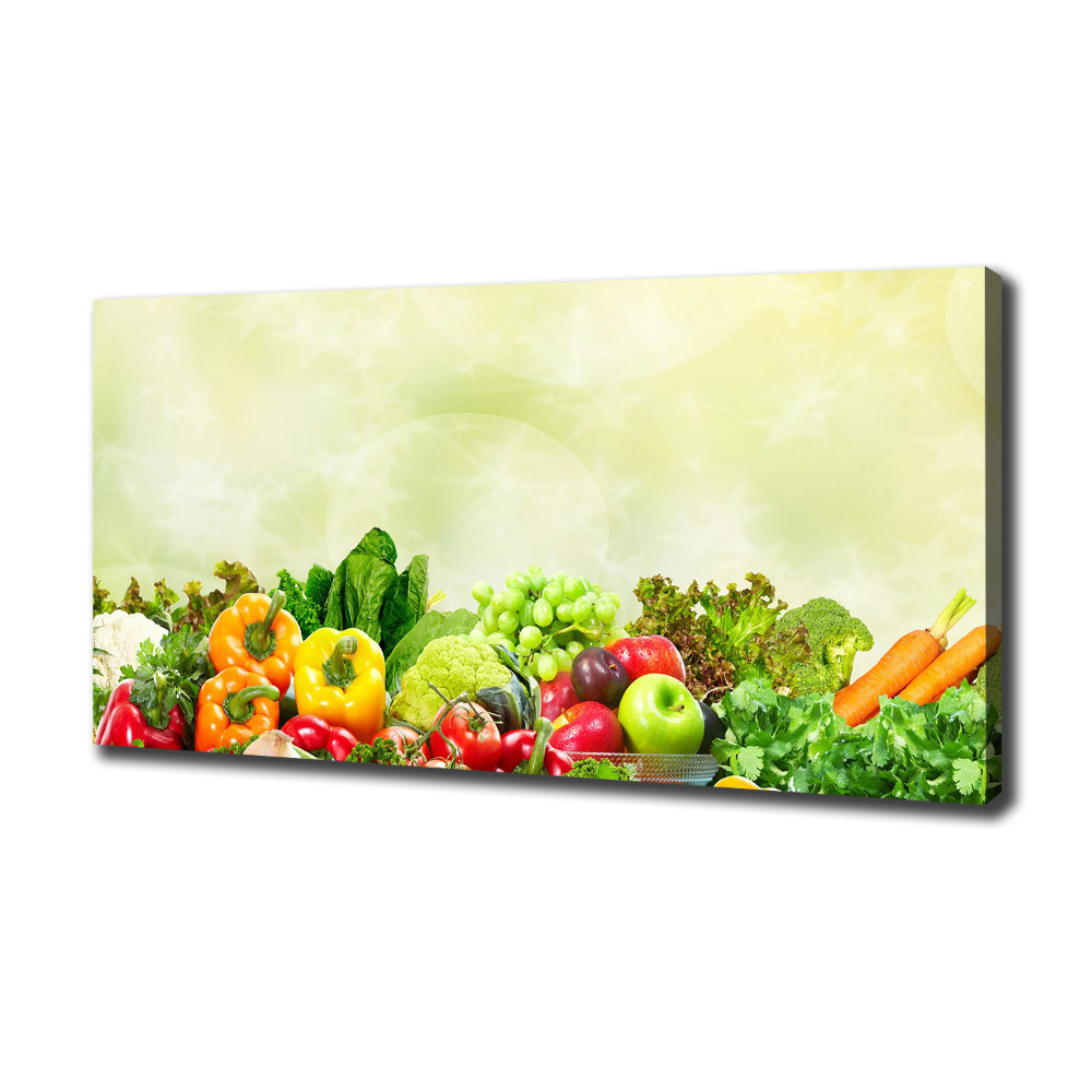 Tableau imprimé sur toile Légumes