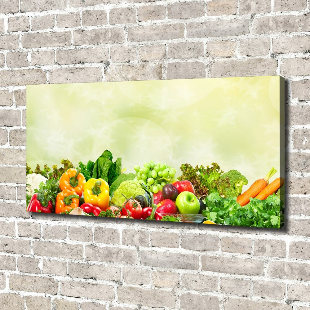 Tableau imprimé sur toile Légumes