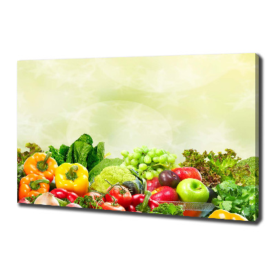 Tableau imprimé sur toile Légumes