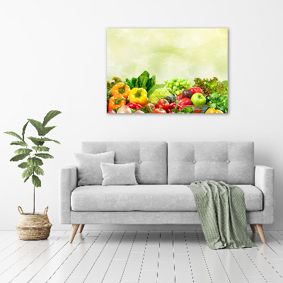 Tableau imprimé sur toile Légumes