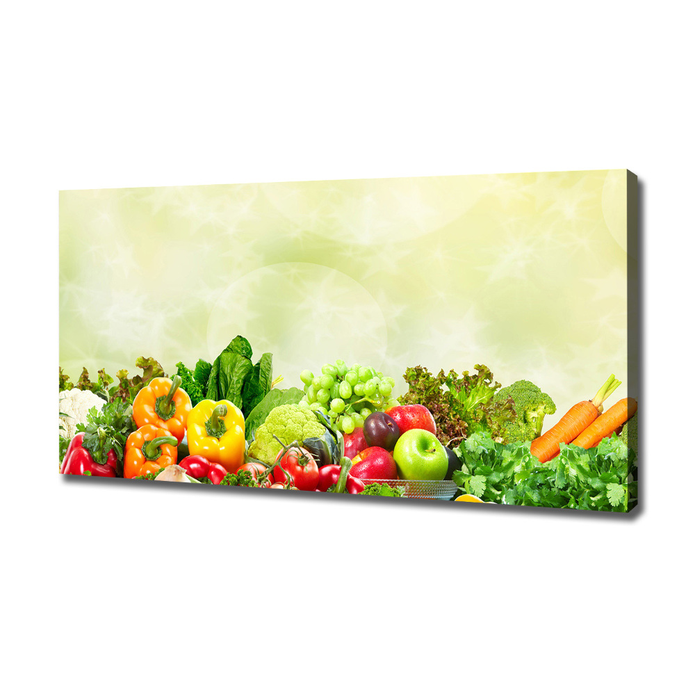 Tableau imprimé sur toile Légumes