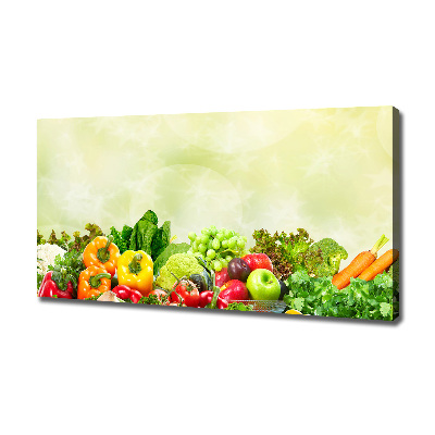 Tableau imprimé sur toile Légumes