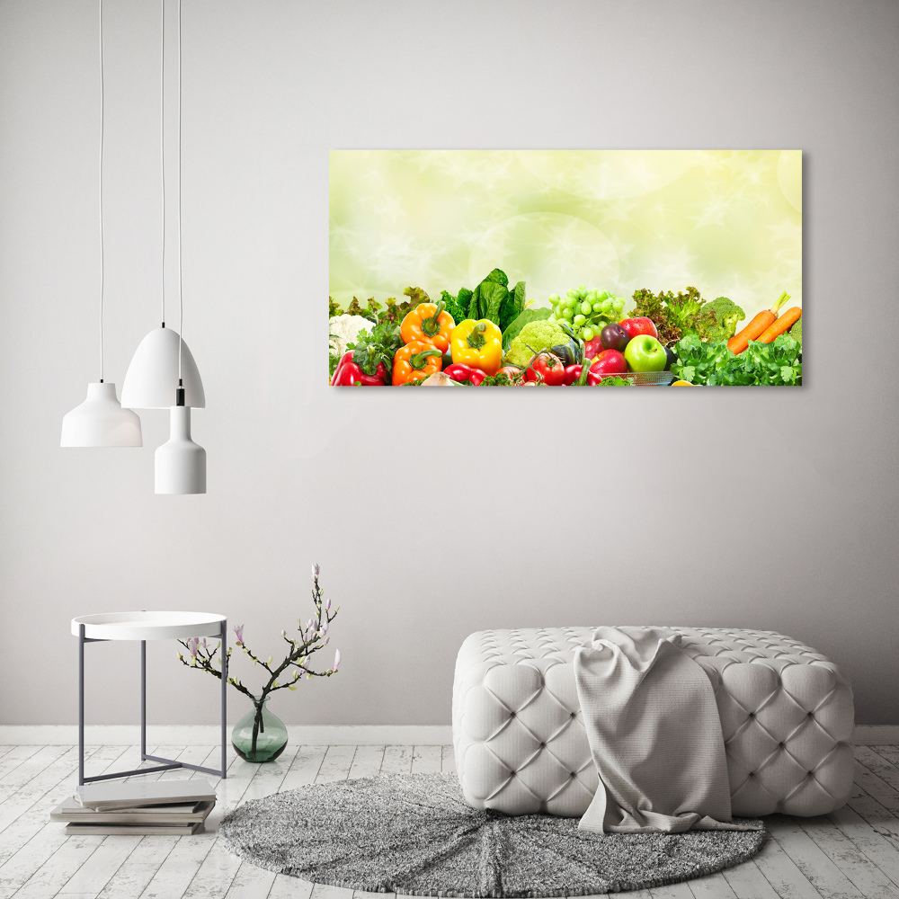 Tableau imprimé sur toile Légumes