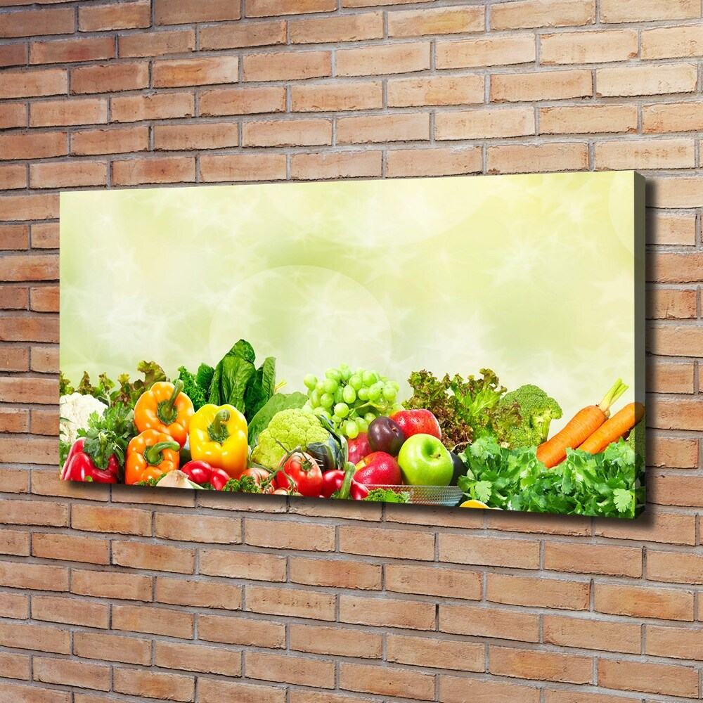 Tableau imprimé sur toile Légumes