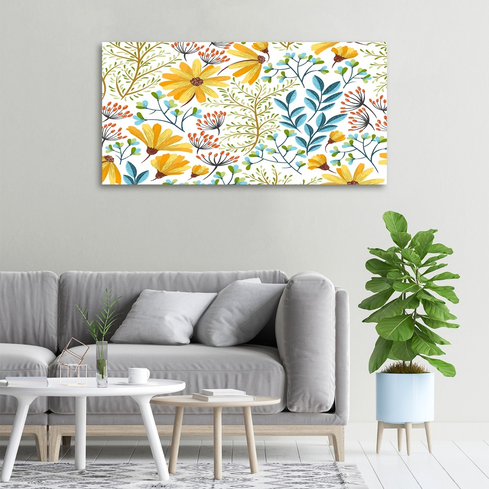 Tableau toile imprimée Fleurs de printemps