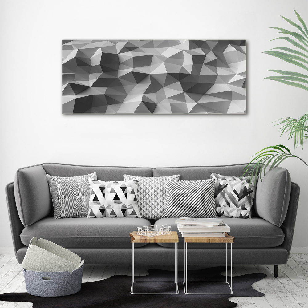 Tableau mural sur toile Abstraction des triangles