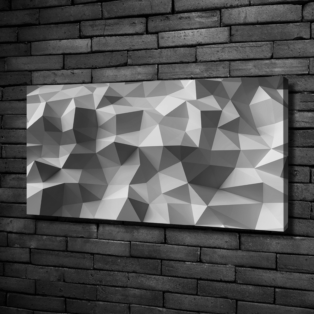 Tableau mural sur toile Abstraction des triangles