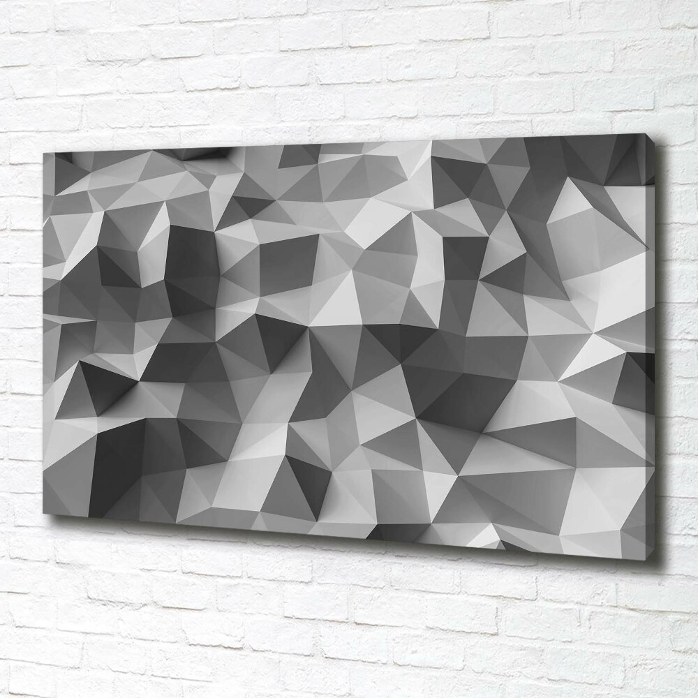 Tableau mural sur toile Abstraction des triangles