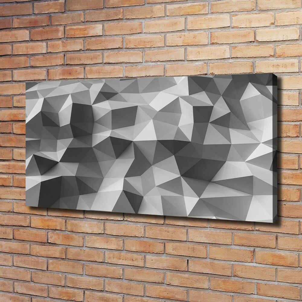 Tableau mural sur toile Abstraction des triangles