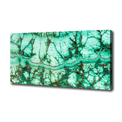 Tableau photo sur toile Texture malachite