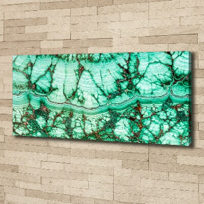 Tableau photo sur toile Texture malachite