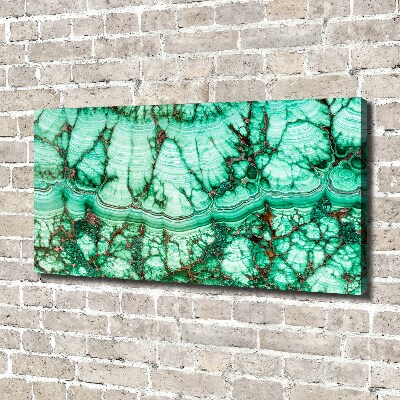 Tableau photo sur toile Texture malachite