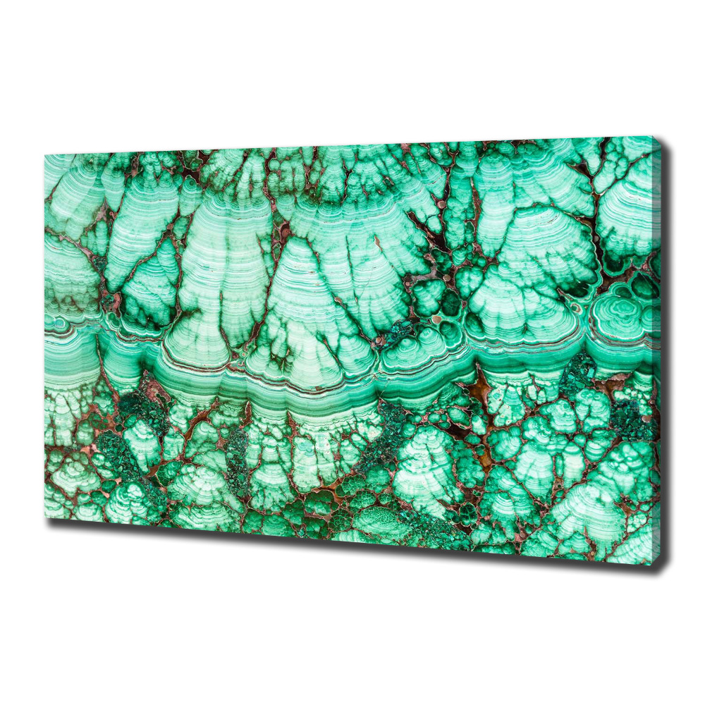 Tableau photo sur toile Texture malachite