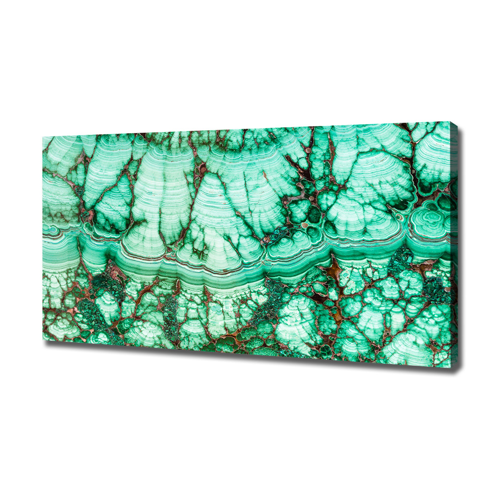 Tableau photo sur toile Texture malachite