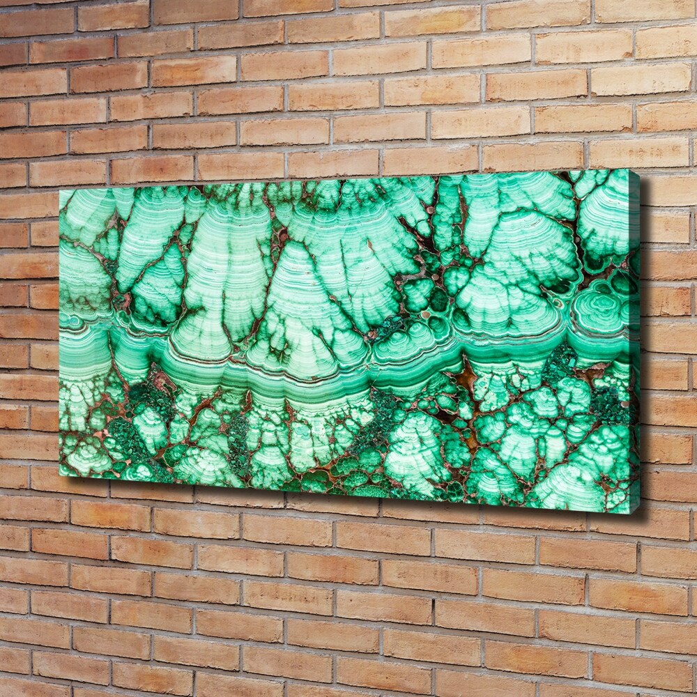 Tableau photo sur toile Texture malachite