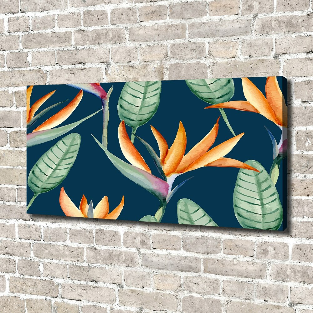 Tableau sur toile Strelitzia royal