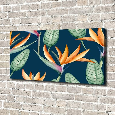 Tableau sur toile Strelitzia royal