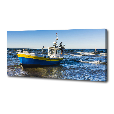 Tableau photo sur toile Couteau en mer