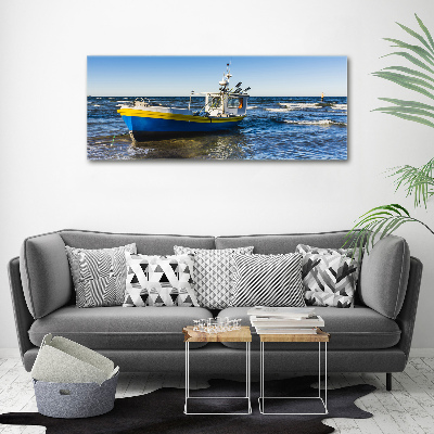 Tableau photo sur toile Couteau en mer