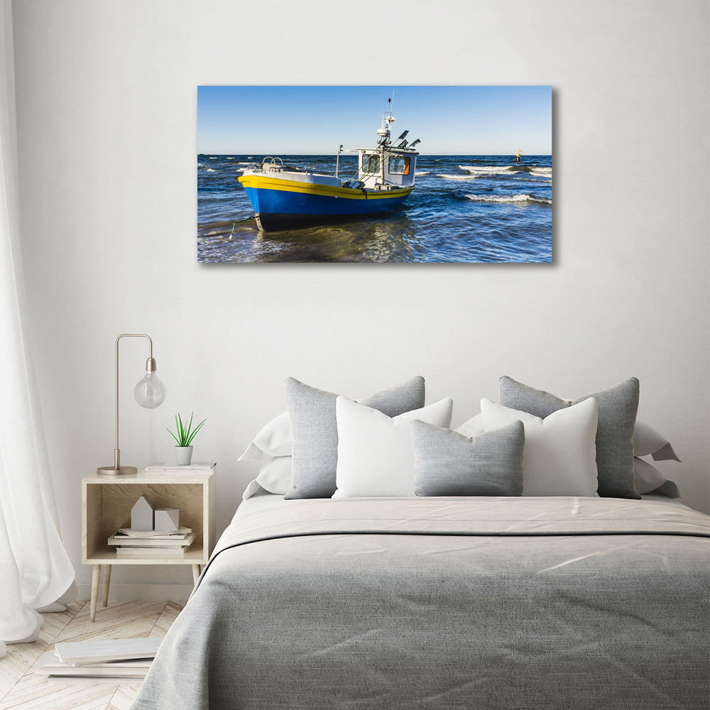 Tableau photo sur toile Couteau en mer