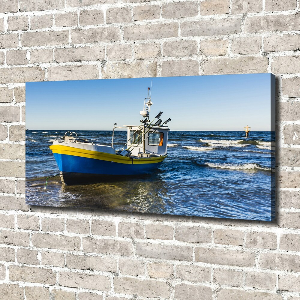 Tableau photo sur toile Couteau en mer