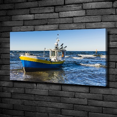 Tableau photo sur toile Couteau en mer