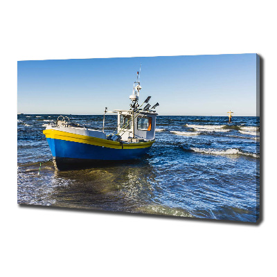 Tableau photo sur toile Couteau en mer