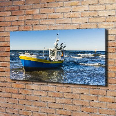 Tableau photo sur toile Couteau en mer