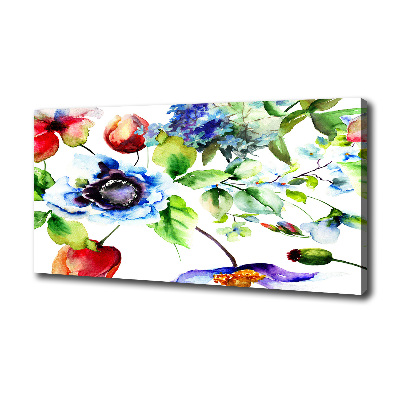 Tableau imprimé sur toile Fleurs de printemps