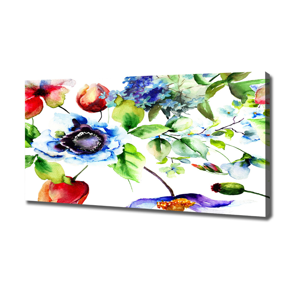 Tableau imprimé sur toile Fleurs de printemps