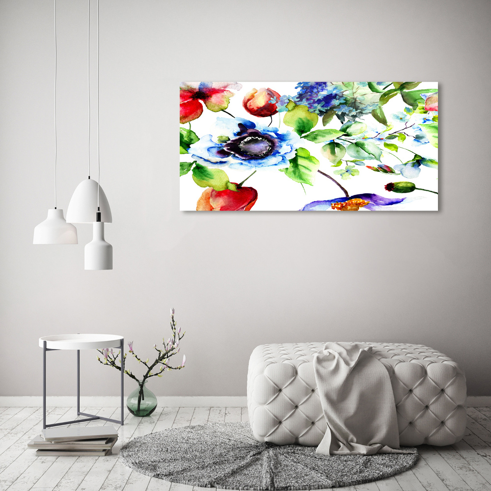 Tableau imprimé sur toile Fleurs de printemps