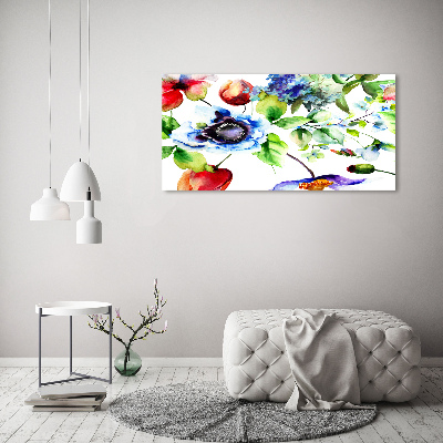 Tableau imprimé sur toile Fleurs de printemps