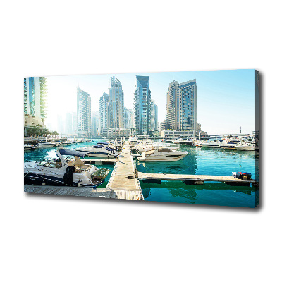 Tableau photo sur toile Dubaï Marina