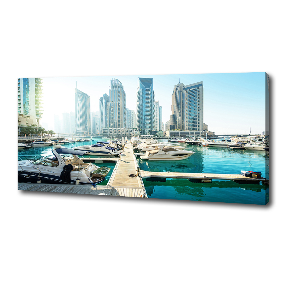 Tableau photo sur toile Dubaï Marina