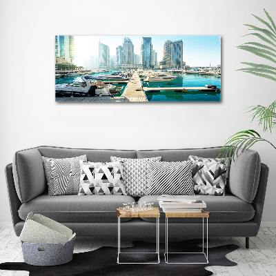 Tableau photo sur toile Dubaï Marina