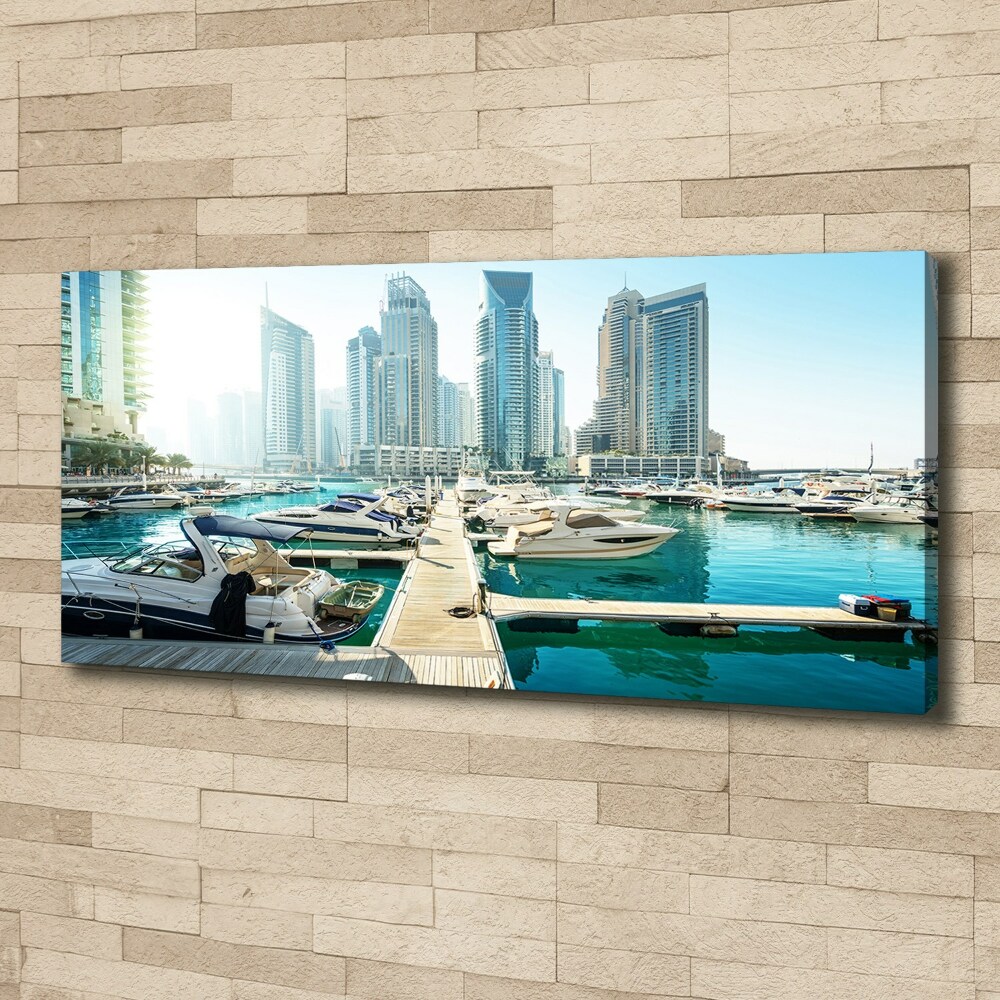 Tableau photo sur toile Dubaï Marina