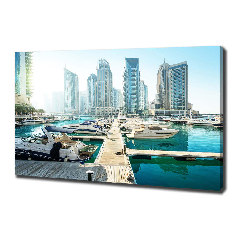 Tableau photo sur toile Dubaï Marina