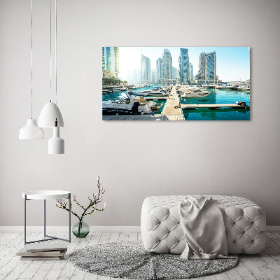 Tableau photo sur toile Dubaï Marina