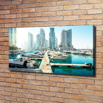 Tableau photo sur toile Dubaï Marina