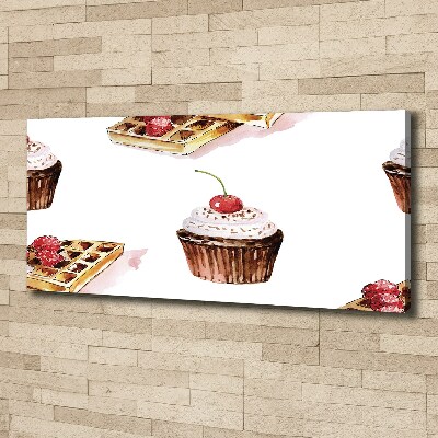 Tableau photo sur toile Dessert