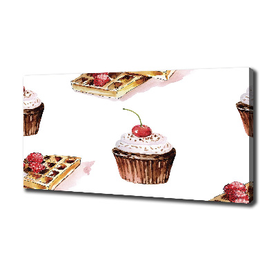 Tableau photo sur toile Dessert