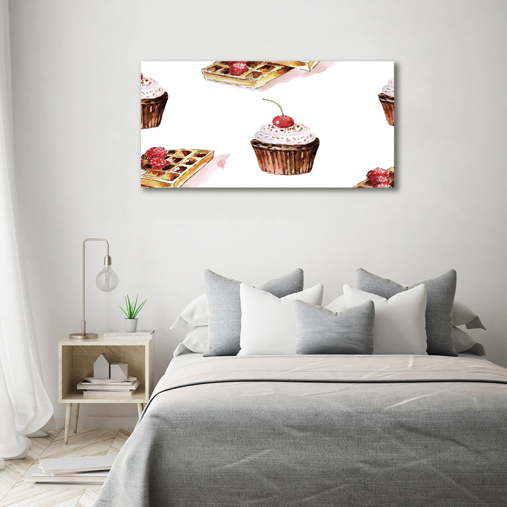 Tableau photo sur toile Dessert