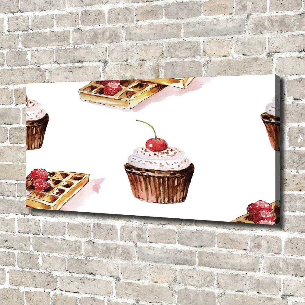 Tableau photo sur toile Dessert