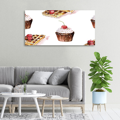 Tableau photo sur toile Dessert