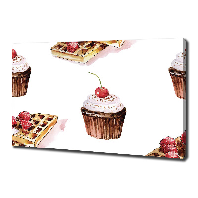 Tableau photo sur toile Dessert