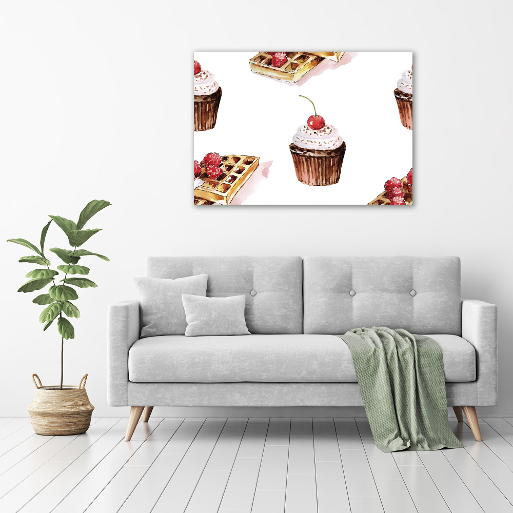 Tableau photo sur toile Dessert