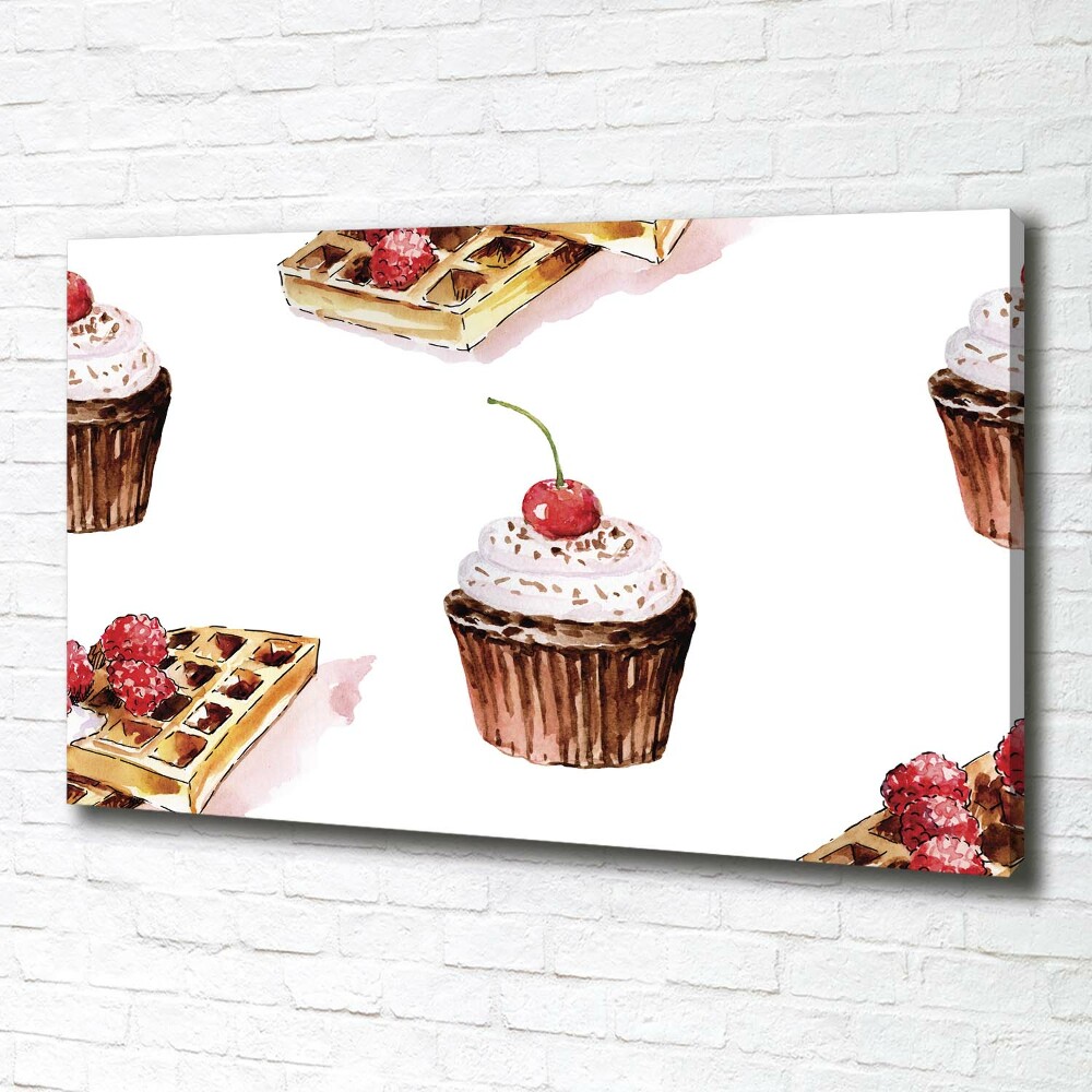 Tableau photo sur toile Dessert