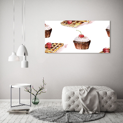 Tableau photo sur toile Dessert